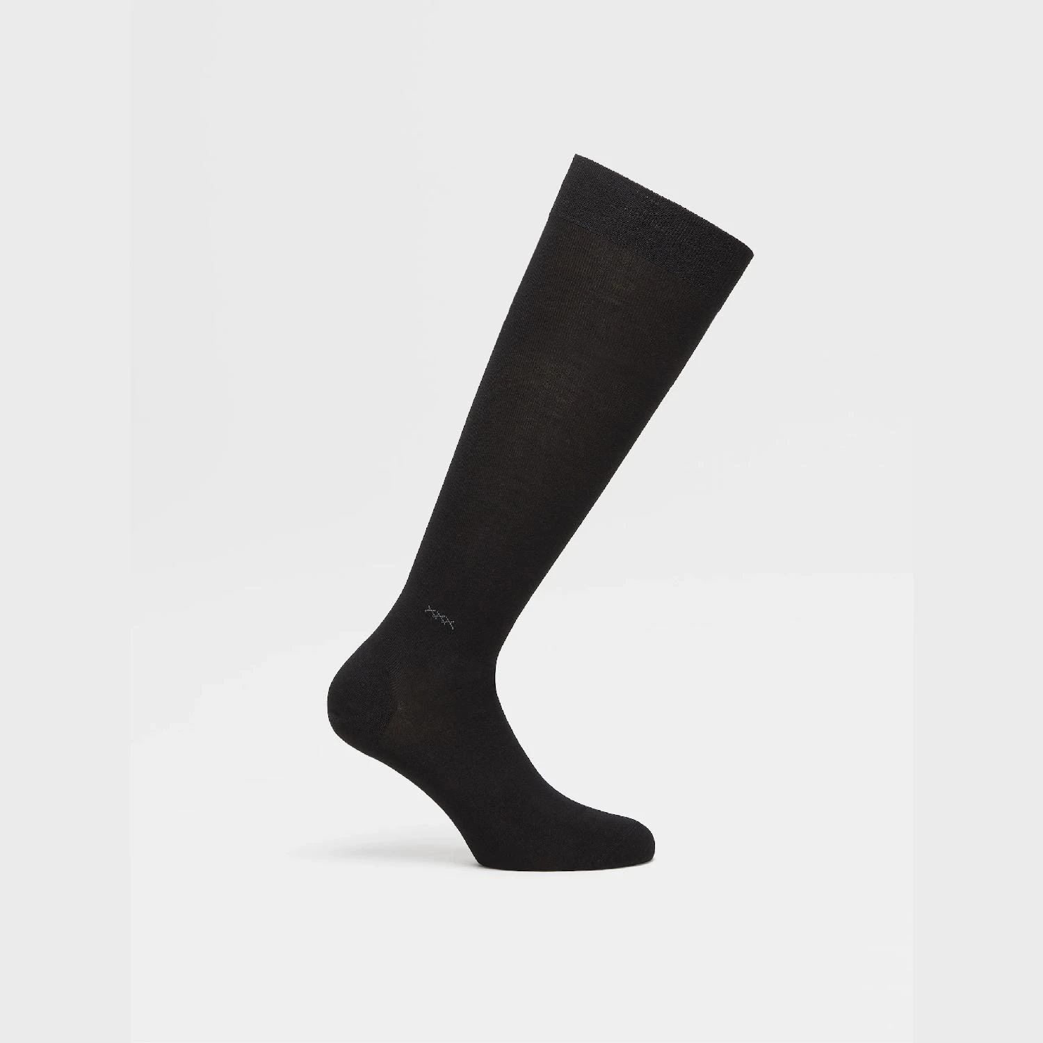 包邮包税【预售7天发货】 ZEGNA杰尼亚 23秋冬 男士 袜子 Black Everyday Triple X Mid Calf Socks N5V40-526-001 商品