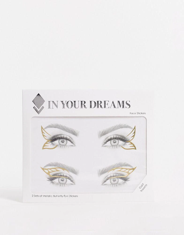 商品In Your Dreams|In Your Dreams Gold Theona Gold Eye Stickers,价格¥67,第1张图片