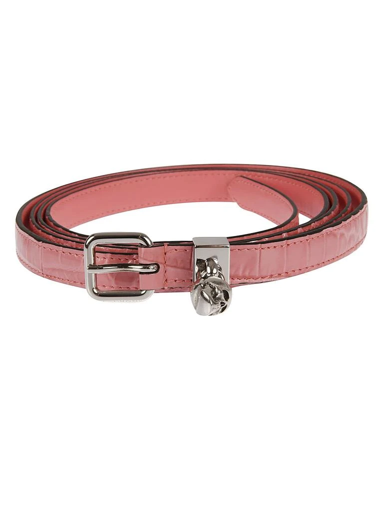 商品Alexander McQueen|Alexander McQueen New Stamp Croco Double Belt,价格¥3507,第2张图片详细描述