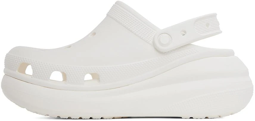 商品Crocs|White Crush Clogs,价格¥179,第3张图片详细描述