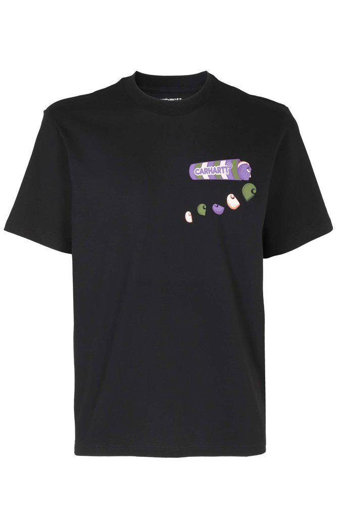 商品Carhartt|Carhartt WIP Graphic Printed Crewneck T-Shirt,价格¥282,第1张图片
