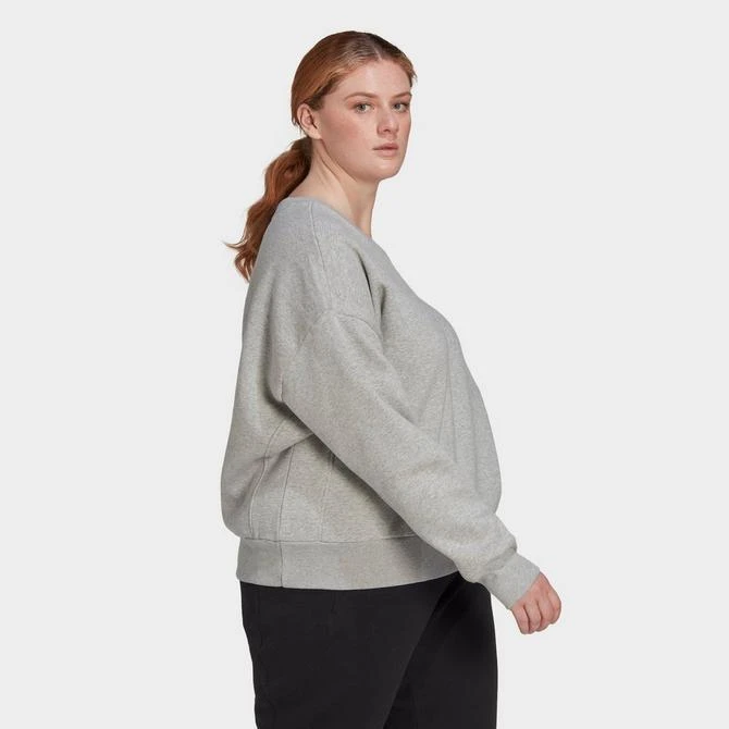 商品Adidas|Women's adidas ALL SZN Fleece Sweatshirt (Plus Size),价格¥406,第3张图片详细描述