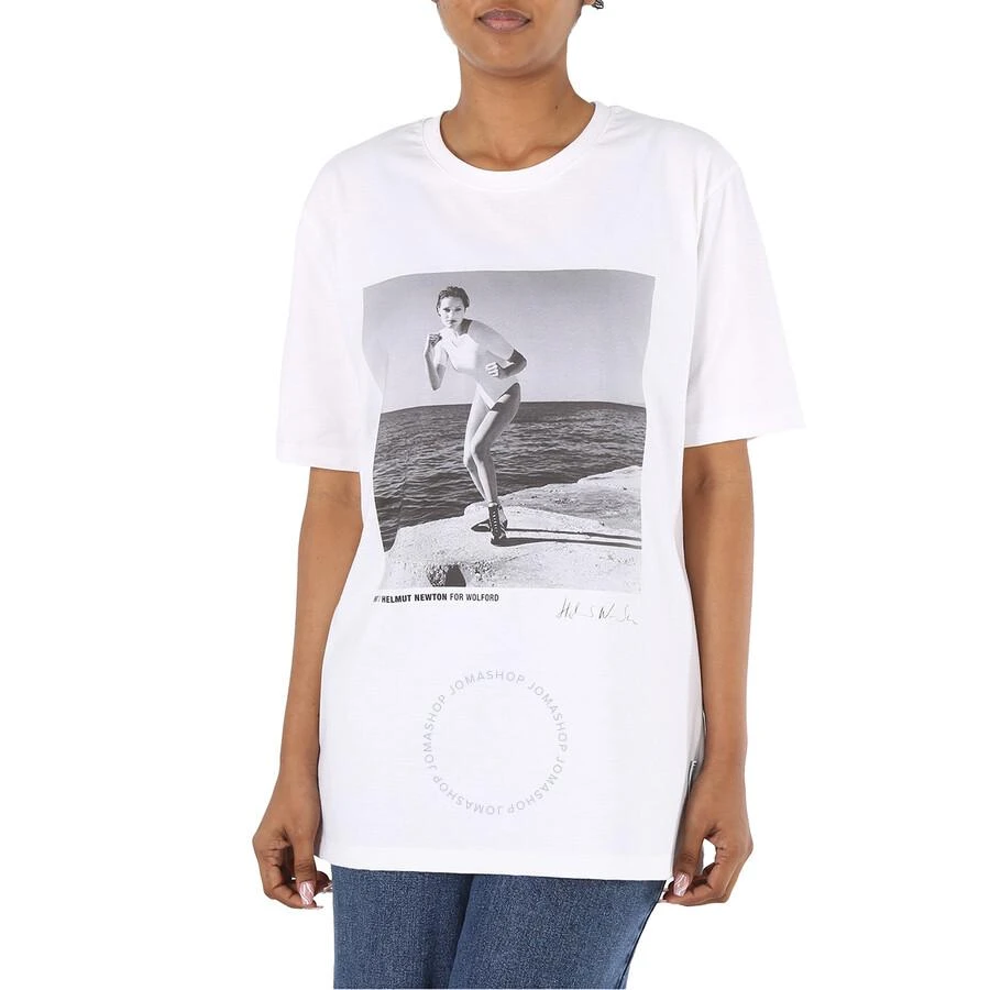 商品Wolford|Ladies Short-sleeve Newton Cotton T-Shirt,价格¥221,第1张图片