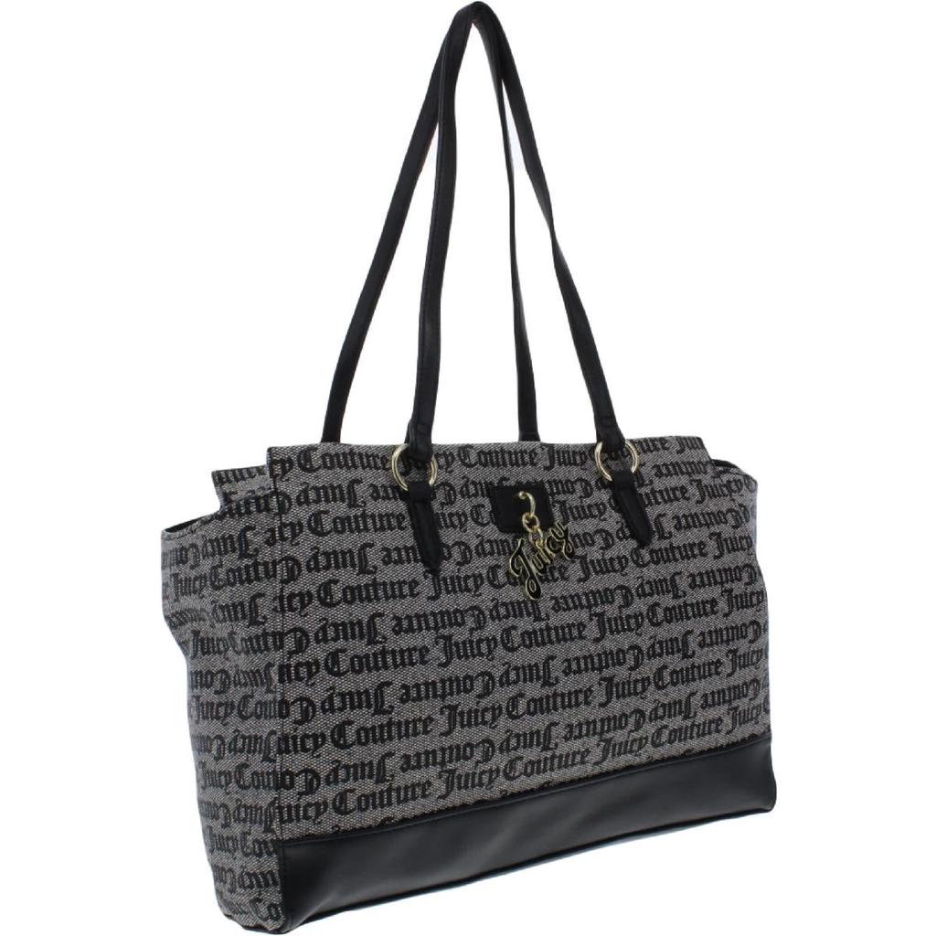 Juicy Couture Love Lock Women's Faux Leather Printed Signature Satchel Handbag商品第3张图片规格展示