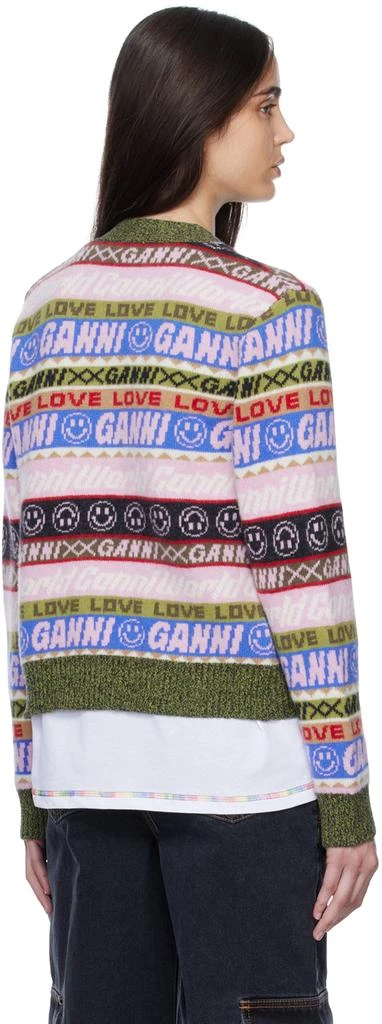 商品Ganni|Multicolor Jacquard Cardigan,价格¥1545,第3张图片详细描述