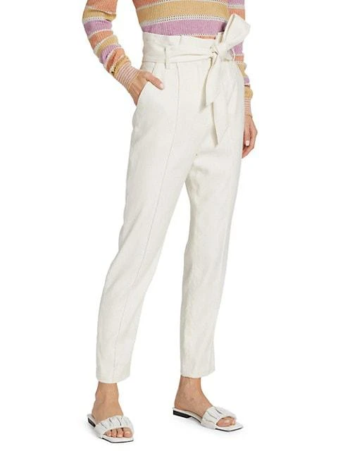 商品VERONICA BEARD|Clerence Paperbag Pants,价格¥953,第4张图片详细描述
