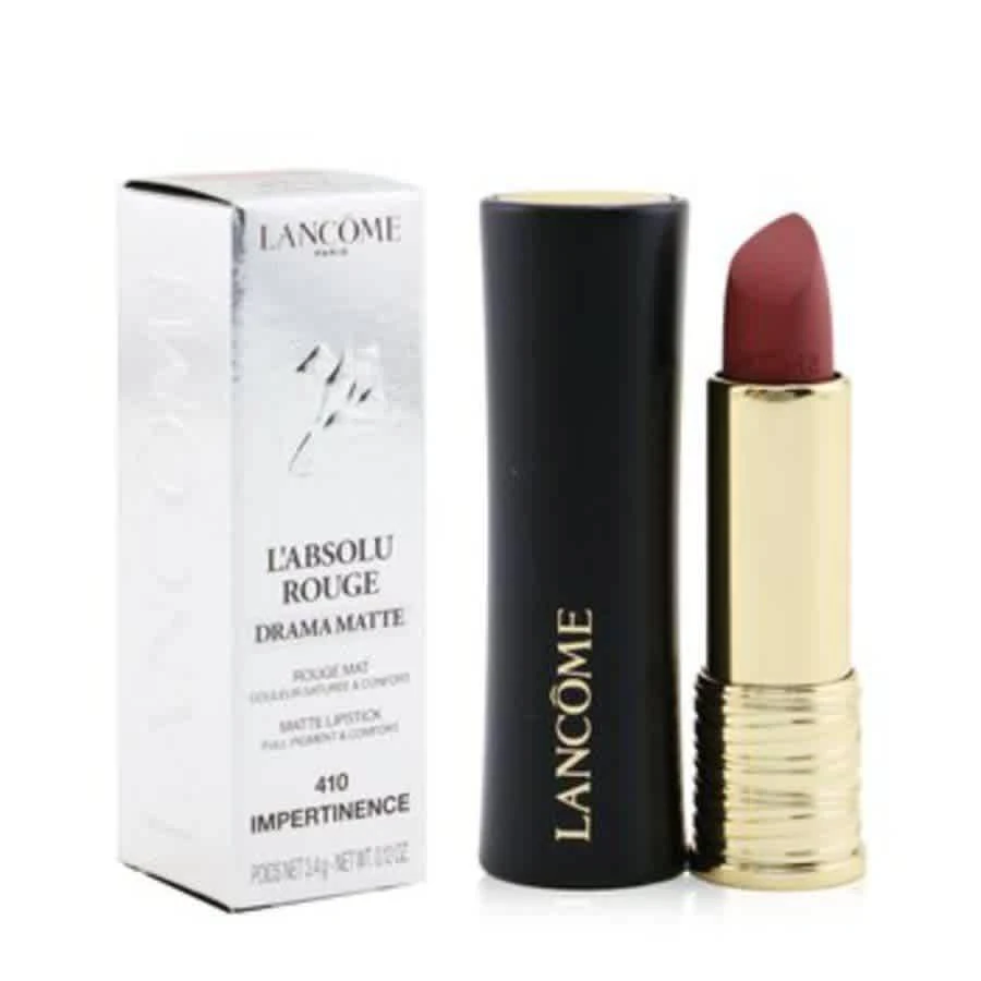 商品Lancôme|Ladies L'Absolu Rouge Lipstick 0.12 oz # 410 Impertinence Makeup 3614273308397,价格¥344,第2张图片详细描述