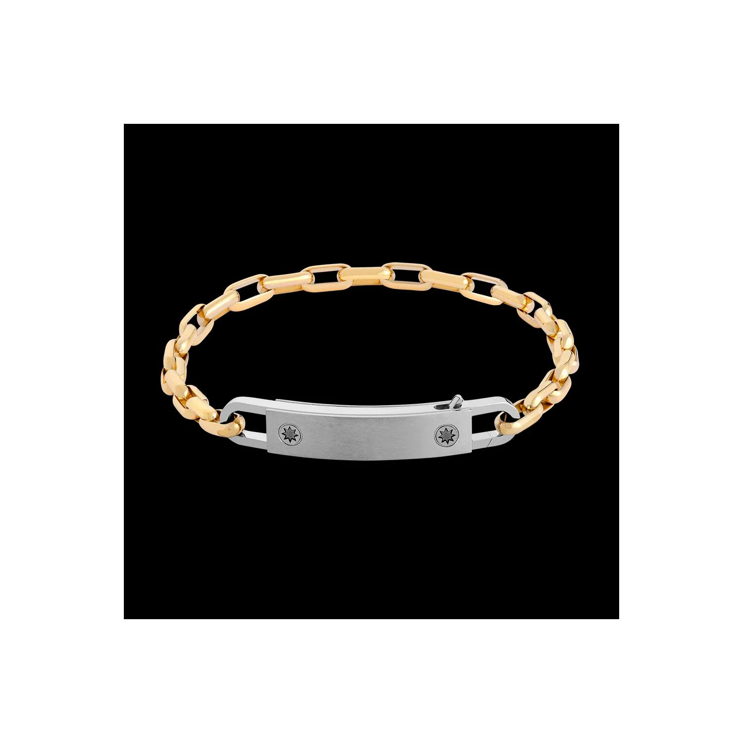 商品Fred|包邮包税【预售7天发货】 FRED 24春夏 男士 手镯 FORCE 10 BRACELET 6B1212,价格¥41393,第1张图片