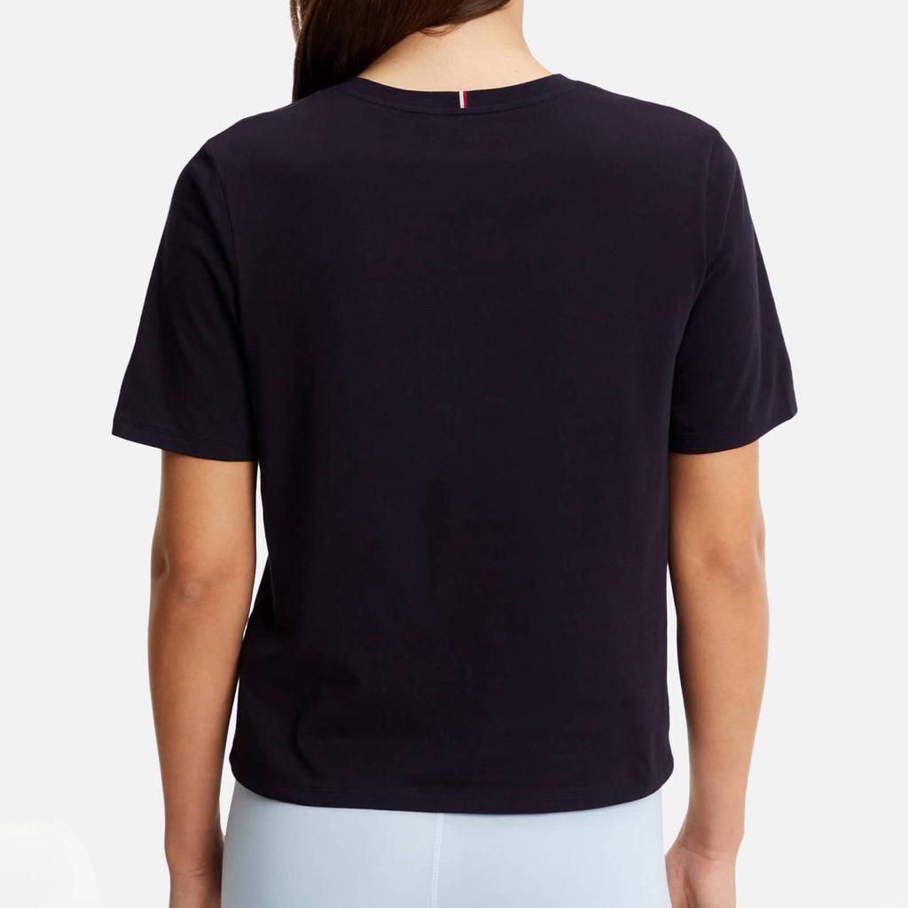 商品Tommy Hilfiger|Tommy Sport Logo Print Cotton-Jersey T-Shirt,价格¥367,第4张图片详细描述