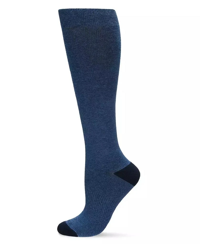 商品Memoi|Men's Solid Cotton Compression Socks,价格¥135,第2张图片详细描述