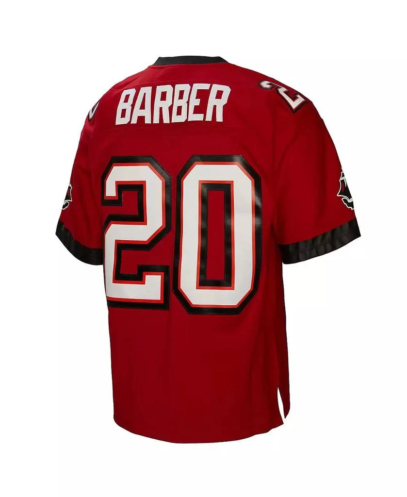 商品Mitchell & Ness|Men's Ronde Barber Red Tampa Bay Buccaneers 2002 Legacy Retired Player Jersey,价格¥897,第3张图片详细描述