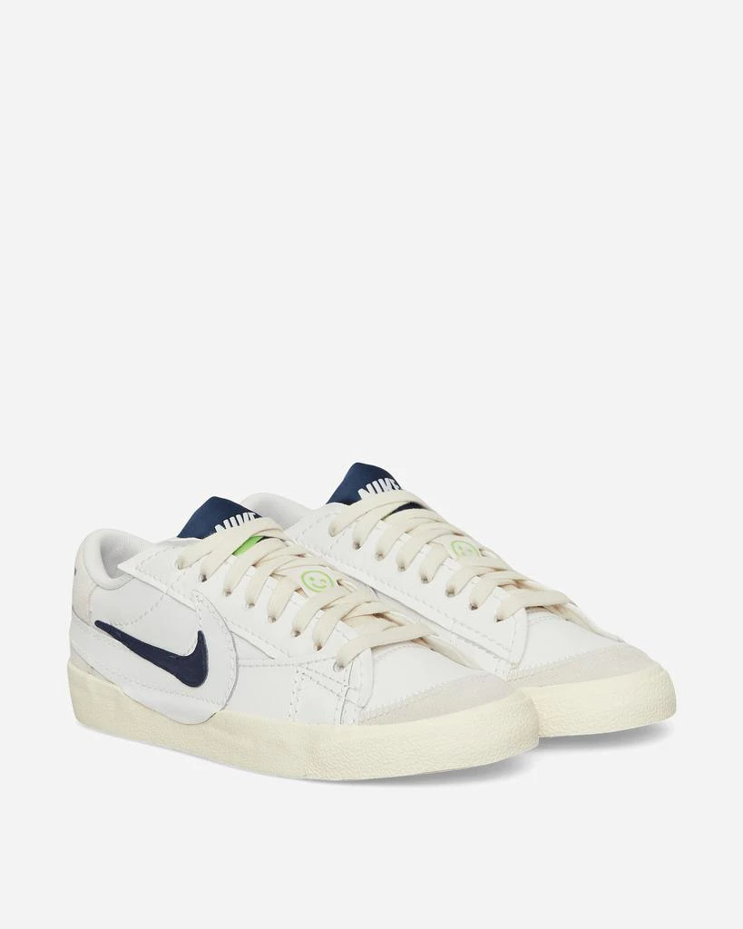 商品NIKE|Blazer Low '77 Jumbo Sneakers White / Midnight Navy,价格¥421,第2张图片详细描述