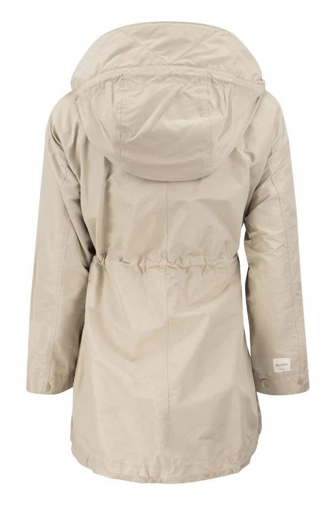 商品Max Mara|MAX MARA CPARKA - Parka in drip-proof cotton fabric,价格¥2881,第2张图片详细描述