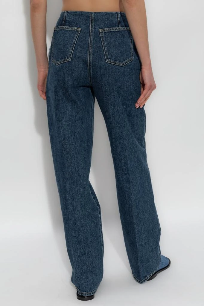 商品Givenchy|Givenchy 4G Embroidered Straight-Leg Jeans,价格¥5930,第3张图片详细描述