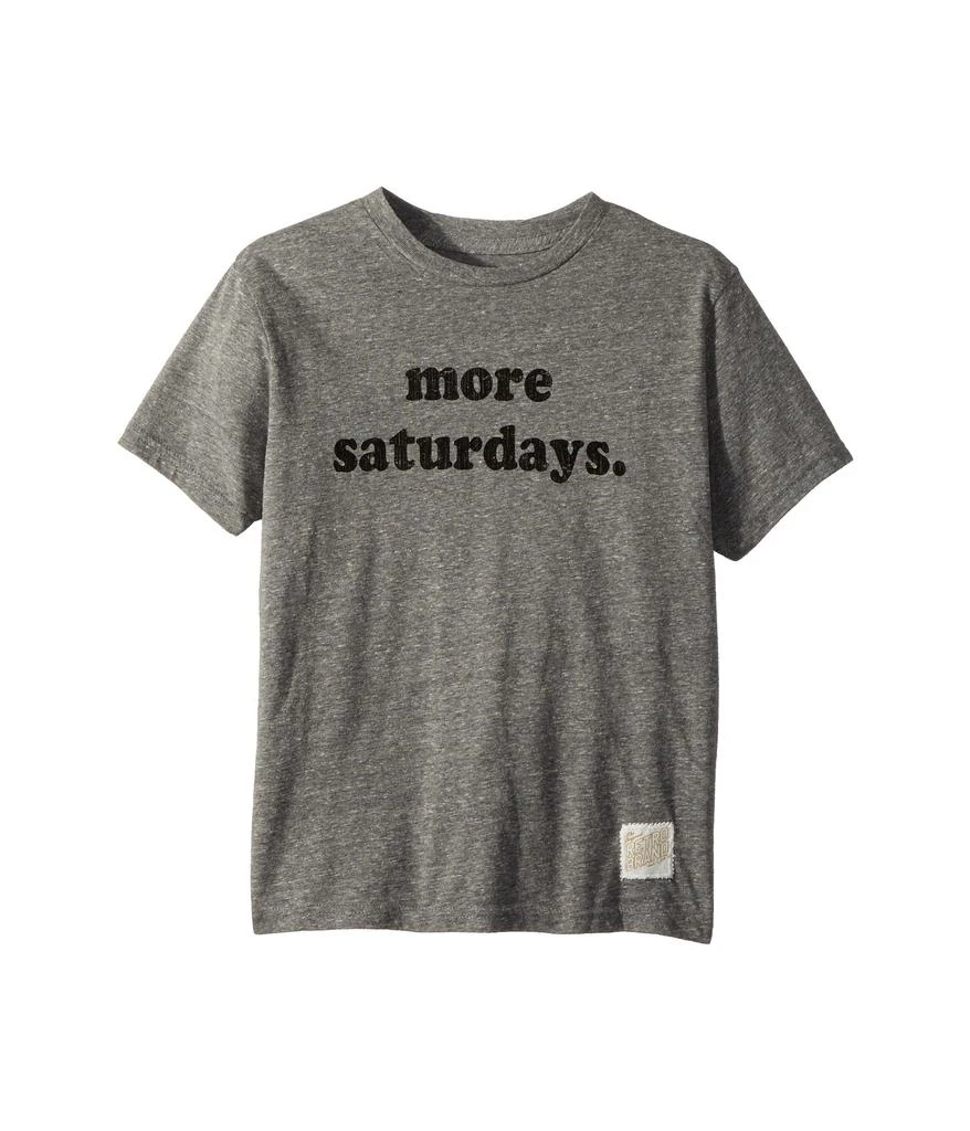 商品The Original Retro Brand|More Saturdays Tri-blend Short Sleeve Tee (Big Kids),价格¥179,第1张图片