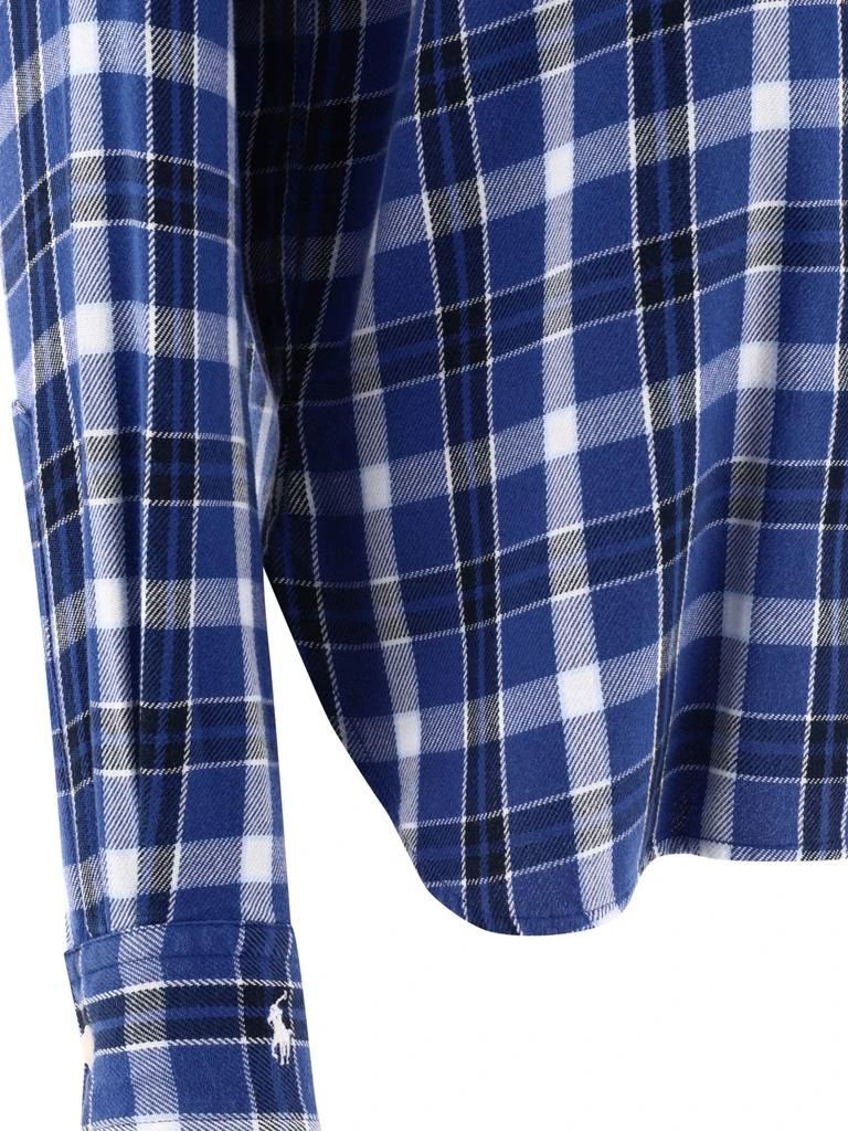 商品Ralph Lauren|Plaid Shirt Shirts Blue,价格¥1177,第4张图片详细描述