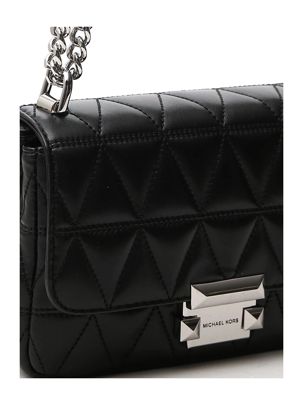 MICHAEL KORS 迈克高仕 女士黑色手提包 30S7SSLL1L-001 商品