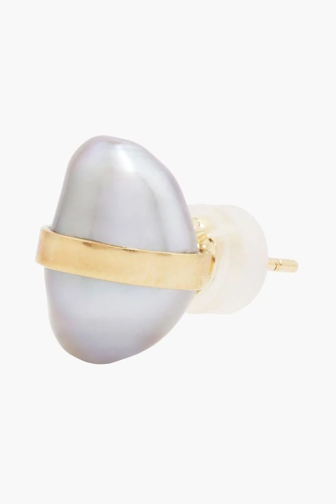 商品MELISSA JOY MANNING|14-karat gold pearl earrings,价格¥2346,第5张图片详细描述