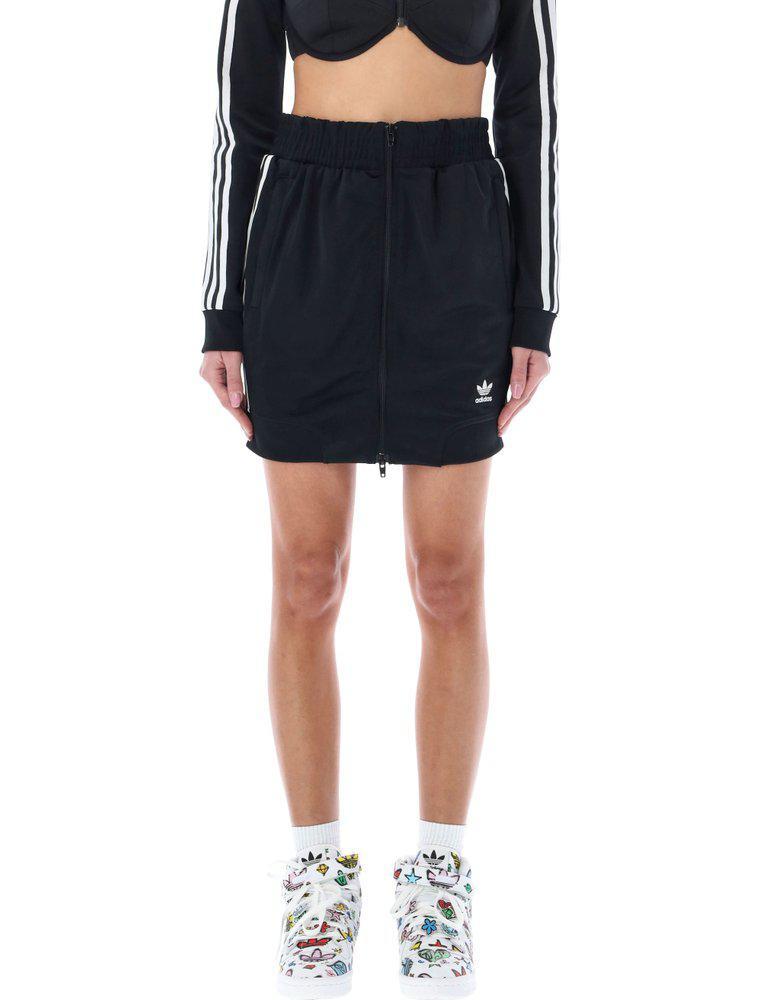 商品Adidas|Adidas Originals X Jeremy Scott Zip-Up Mini Skirt,价格¥387,第1张图片