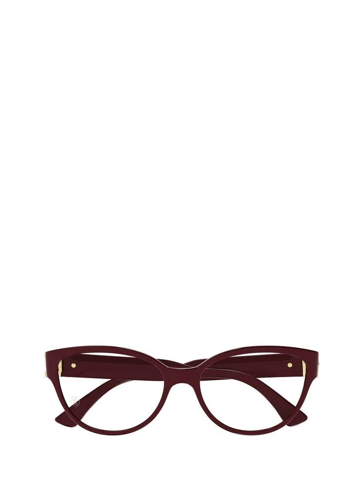 商品Cartier|Cartier Cat Eye Frame Glasses,价格¥3477,第1张图片