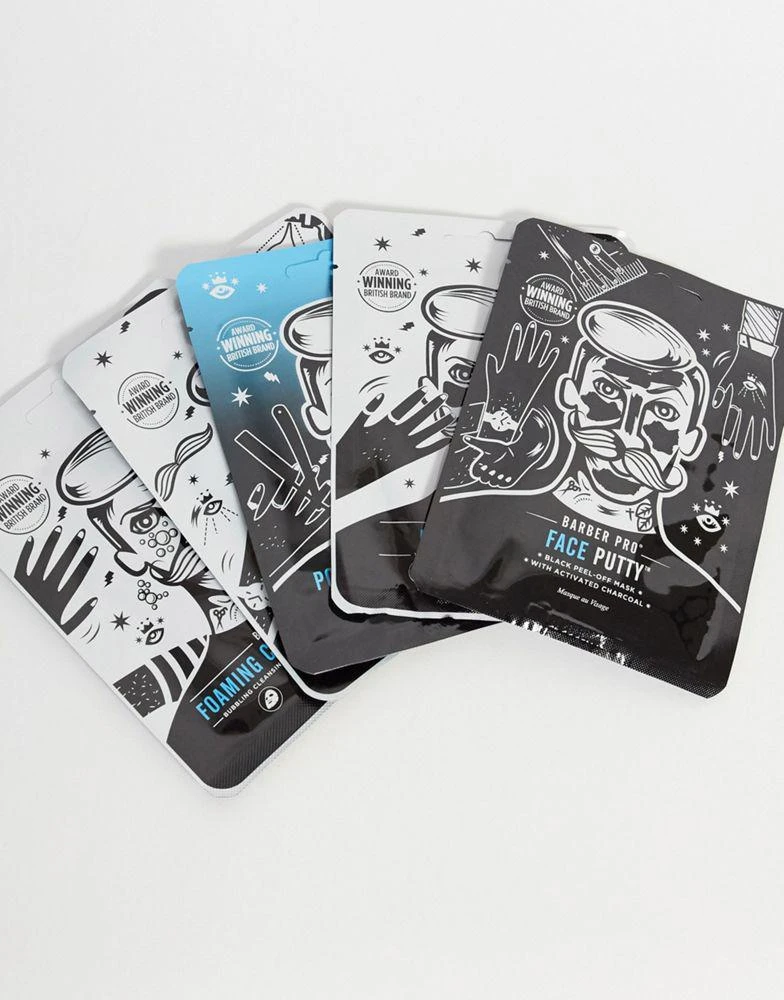 商品BARBER PRO|Barber Pro The Complete Mask Collection ASOS Exclusive,价格¥158,第2张图片详细描述