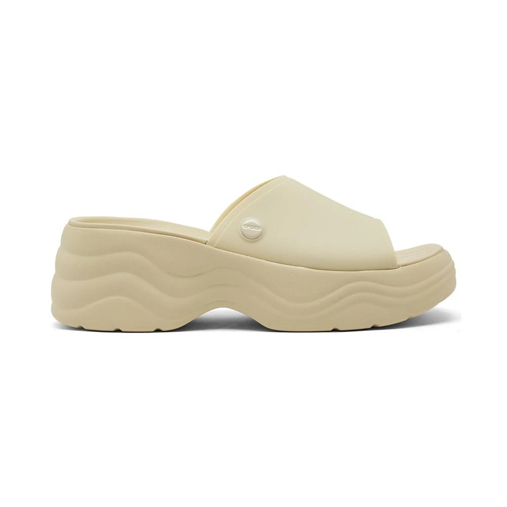 商品Crocs|Women's Skyline Slide Sandals from Finish Line,价格¥340,第2张图片详细描述