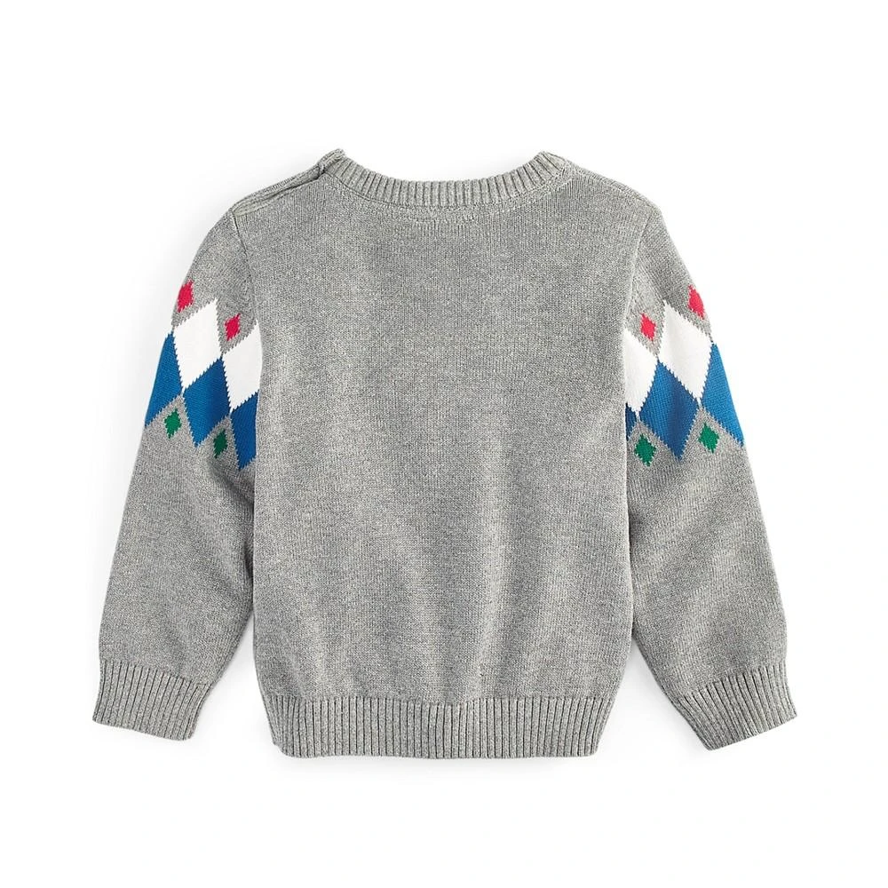 商品First Impressions|Baby Boys Fair Isle Sweater, Created for Macy's,价格¥59,第2张图片详细描述