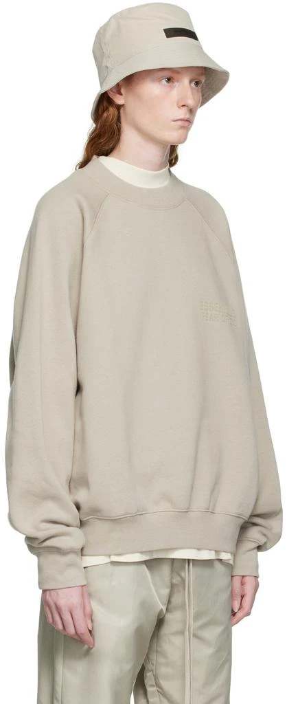 商品Essentials|Gray Crewneck Sweatshirt,价格¥369,第2张图片详细描述