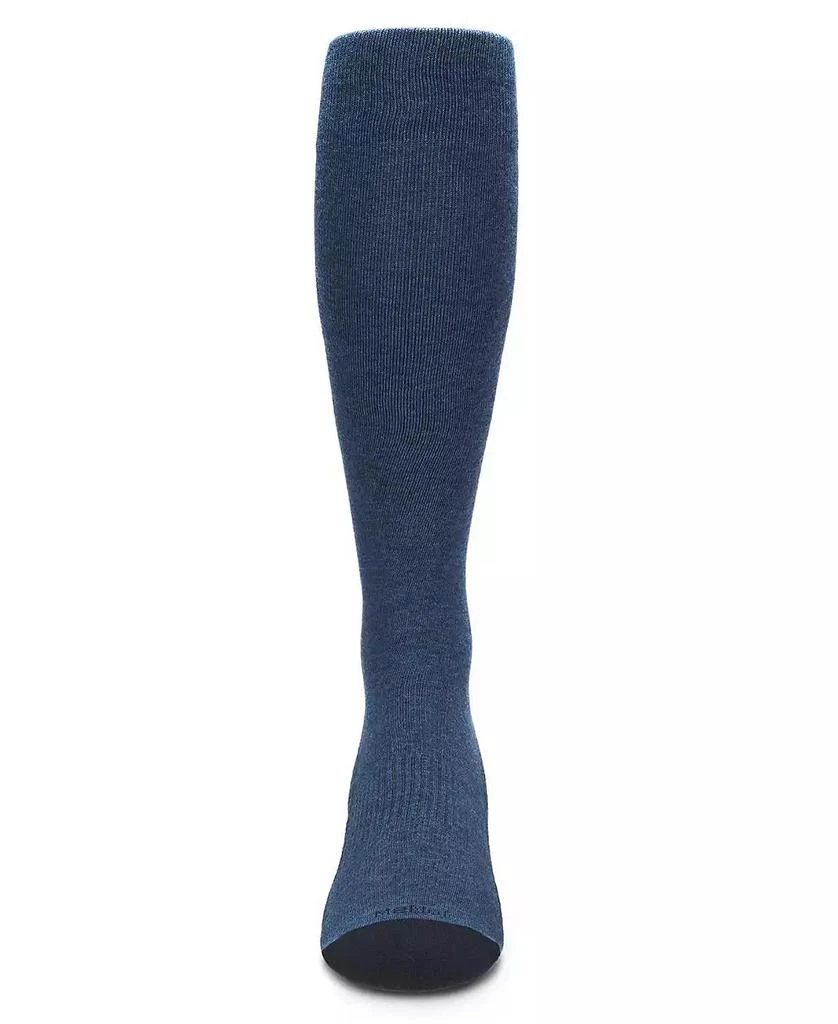 商品Memoi|Men's Solid Cotton Compression Socks,价格¥134,第4张图片详细描述