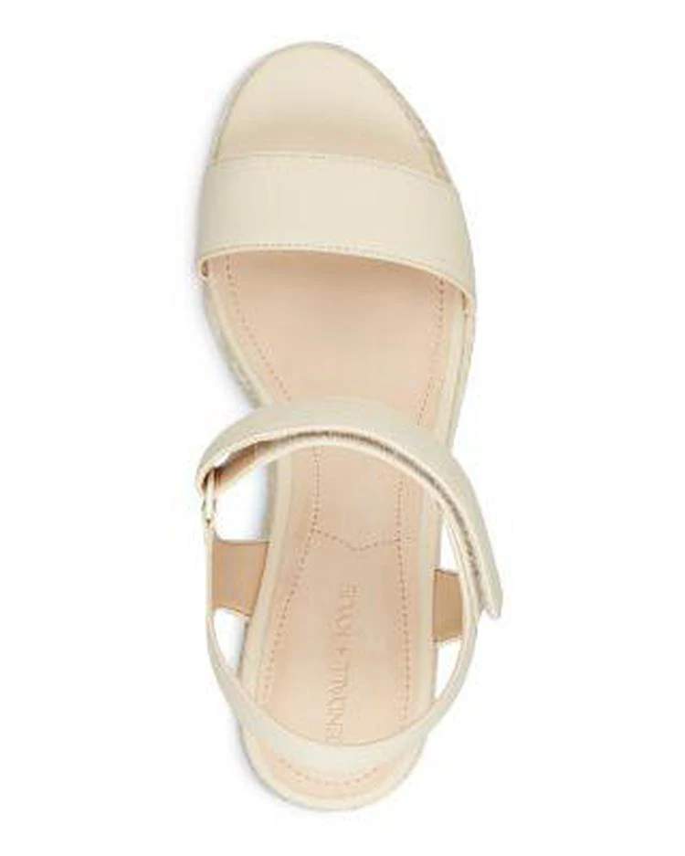 商品KENDALL & KYLIE|KENDALL and KYLIE Women's Grand Platform Wedge Espadrille Sandals ,价格¥208,第3张图片详细描述