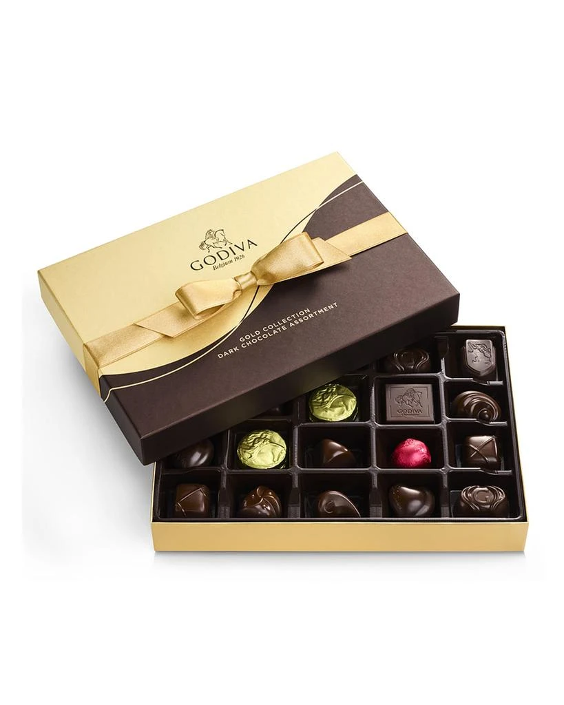 商品Godiva|22-Piece Dark Chocolate Gift Box,价格¥310,第1张图片