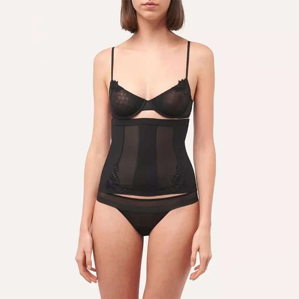 LA PERLA 黑色女士塑身衣 CFI0044060-B010 商品