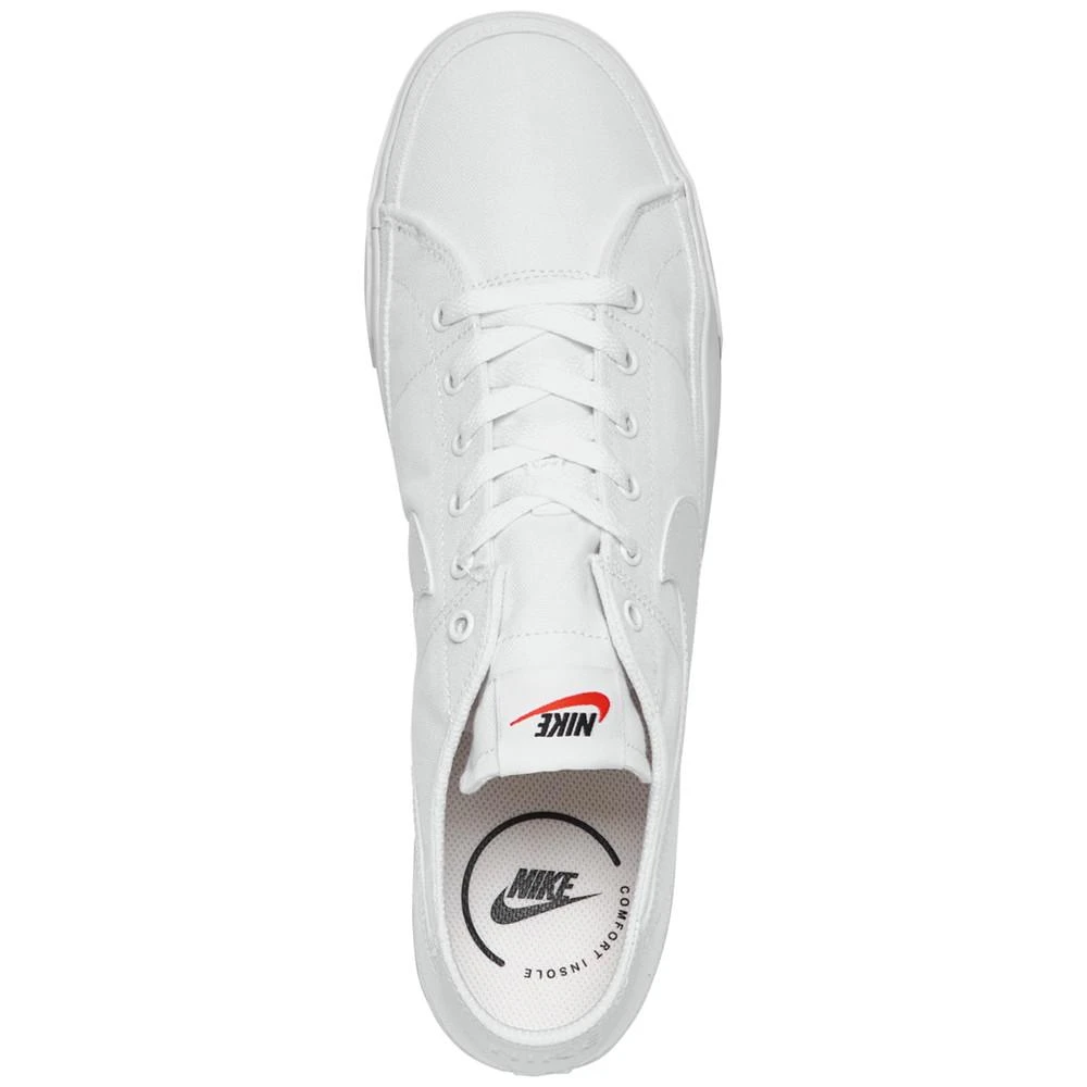 商品NIKE|Men's Court Legacy Canvas Casual Sneakers from Finish Line,价格¥306,第5张图片详细描述