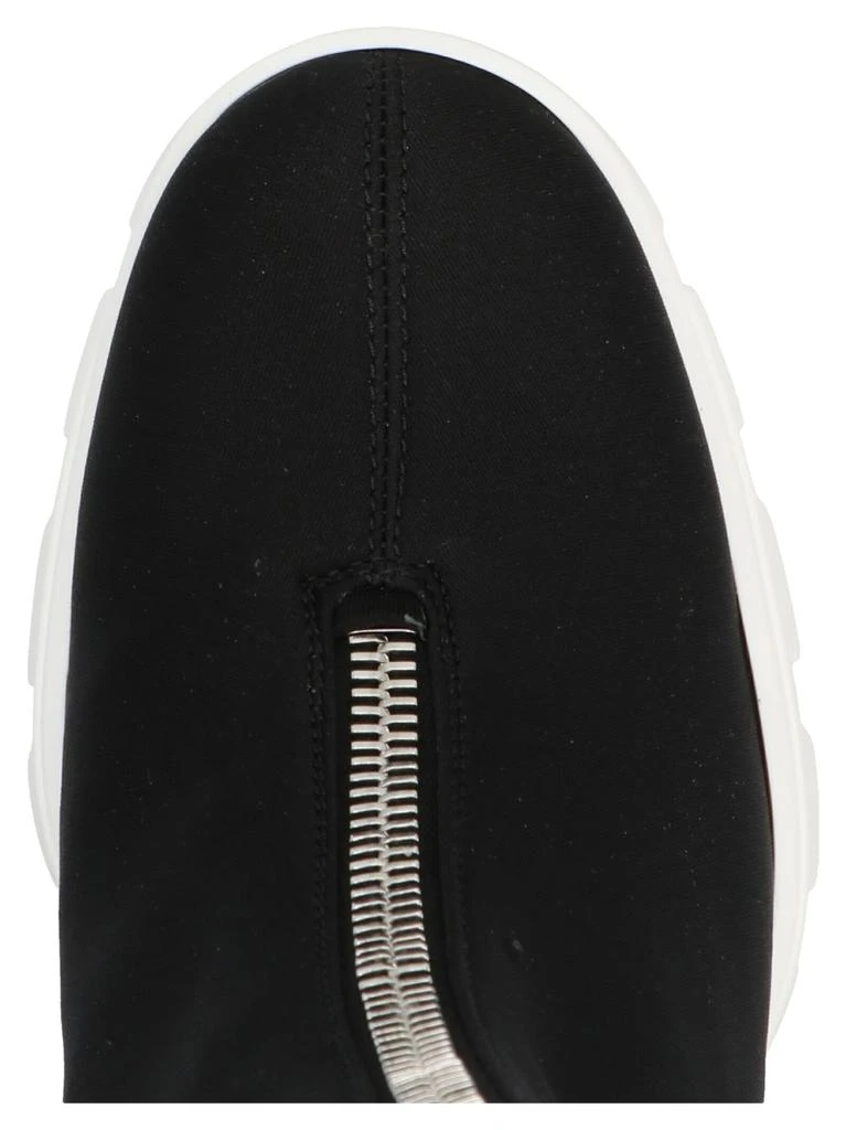 商品Alexander McQueen|Slim Tread Boots, Ankle Boots White/Black,价格¥2124,第4张图片详细描述