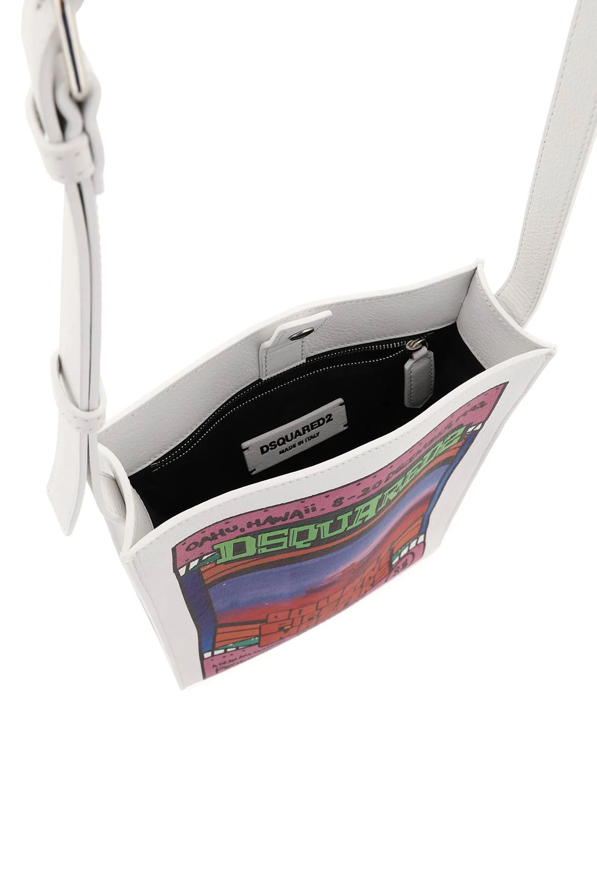 商品【商品预售7天】 DSQUARED2|DSQUARED2 男士手提包 SDM001101506379M1463 花色,价格¥3560,第3张图片详细描述