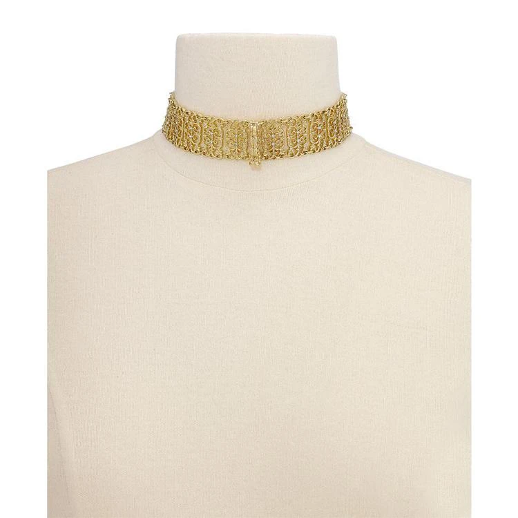 商品INC International|M.Haskell for  Gold-Tone Crystal Lace Choker Necklace, Created for Macy's,价格¥201,第2张图片详细描述