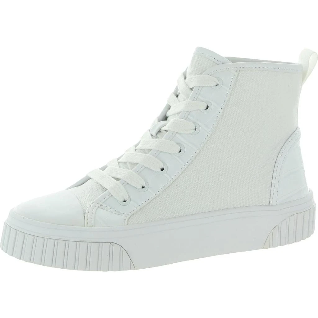 商品Nine West|Nine West Womens Dyiane 7 Canvas Flats High-Top Sneakers,价格¥84,第2张图片详细描述