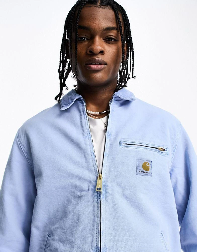 商品Carhartt WIP|Carhartt WIP detroit coat in faded blue,价格¥1043,第4张图片详细描述