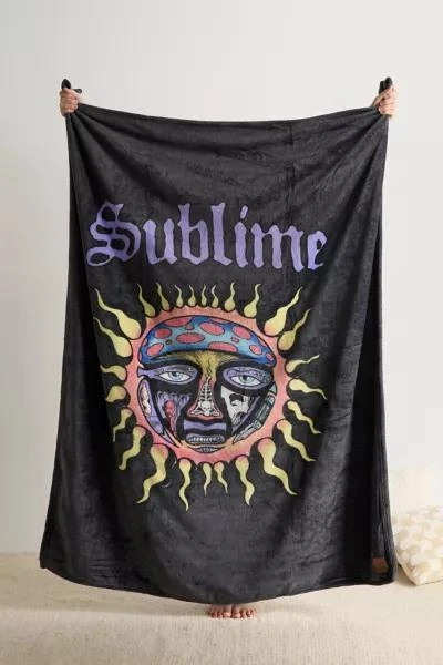 商品Slowtide|Slowtide X Sublime Fleece Throw Blanket,价格¥450,第2张图片详细描述