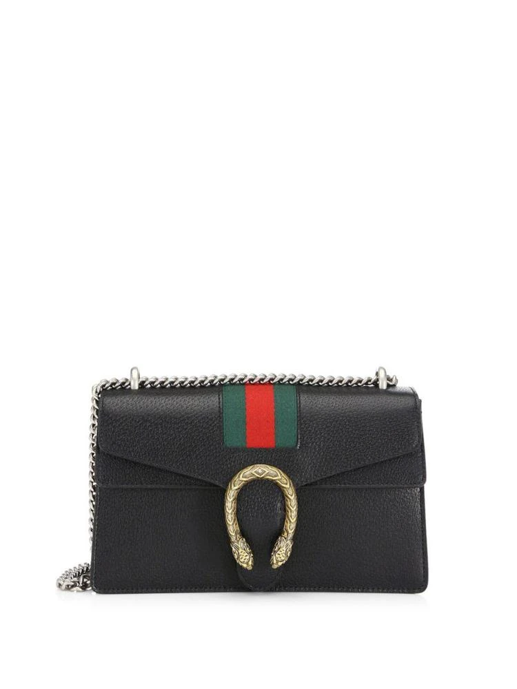 商品Gucci|Nero Leather Shoulder Bag,价格¥19889,第1张图片