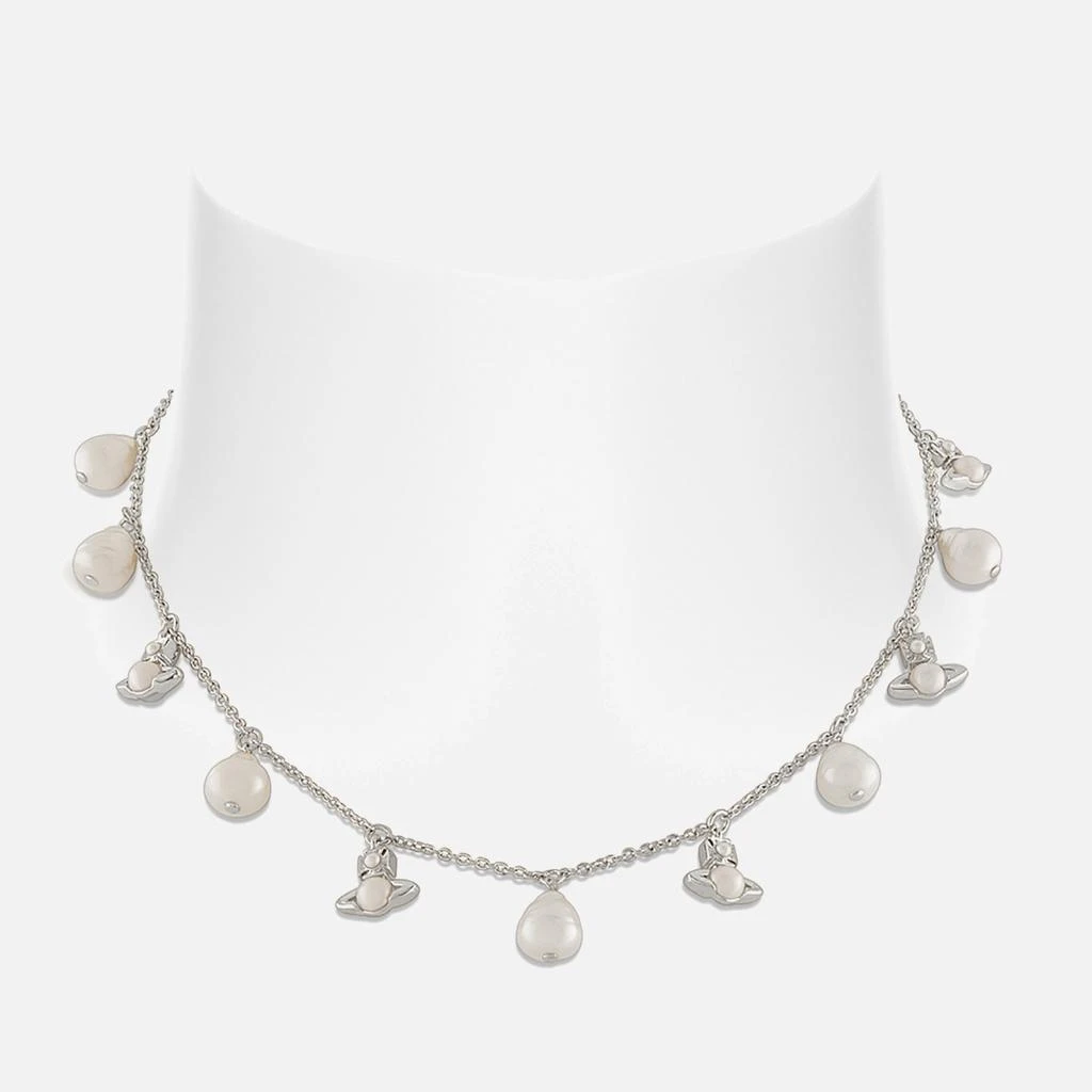 商品Vivienne Westwood|Vivienne Westwood Emiliana Silver-Tone Choker Necklace,价格¥1886,第2张图片详细描述