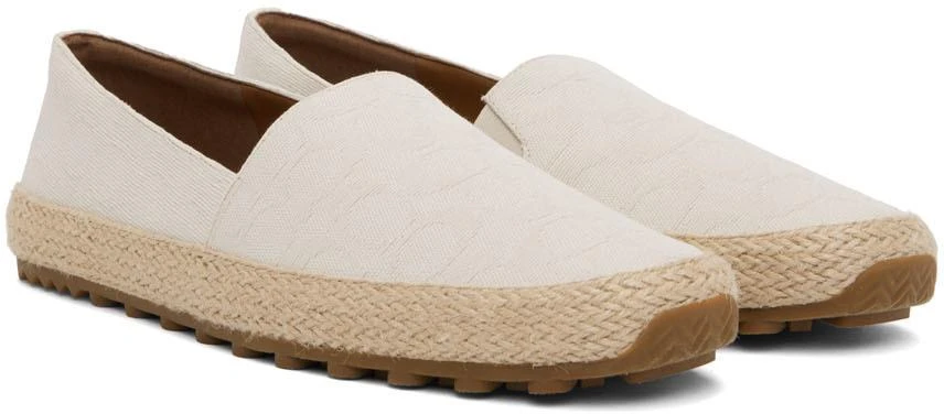 商品Coach|Beige Canvas Espadrilles,价格¥396,第4张图片详细描述