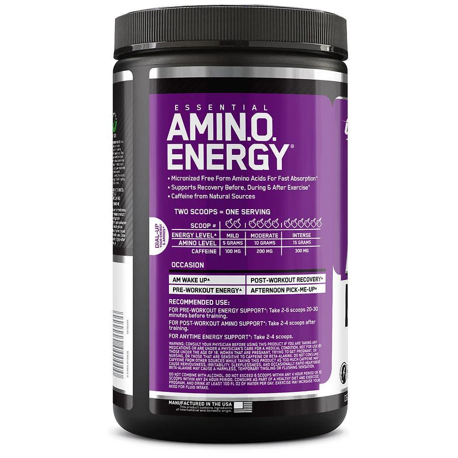 商品Optimum Nutrition|Amino Energy Concord Grape,价格¥249,第2张图片详细描述