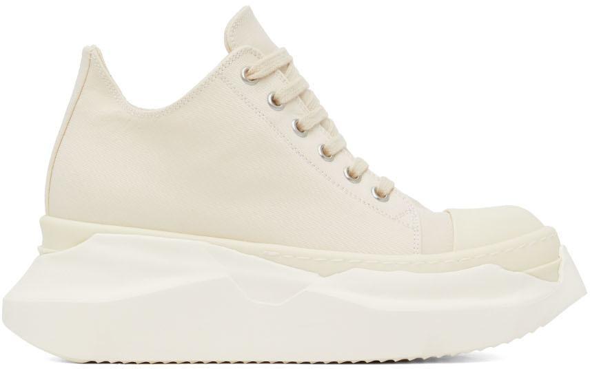 商品Rick Owens|Off-White Abstract Sneakers,价格¥4553,第1张图片