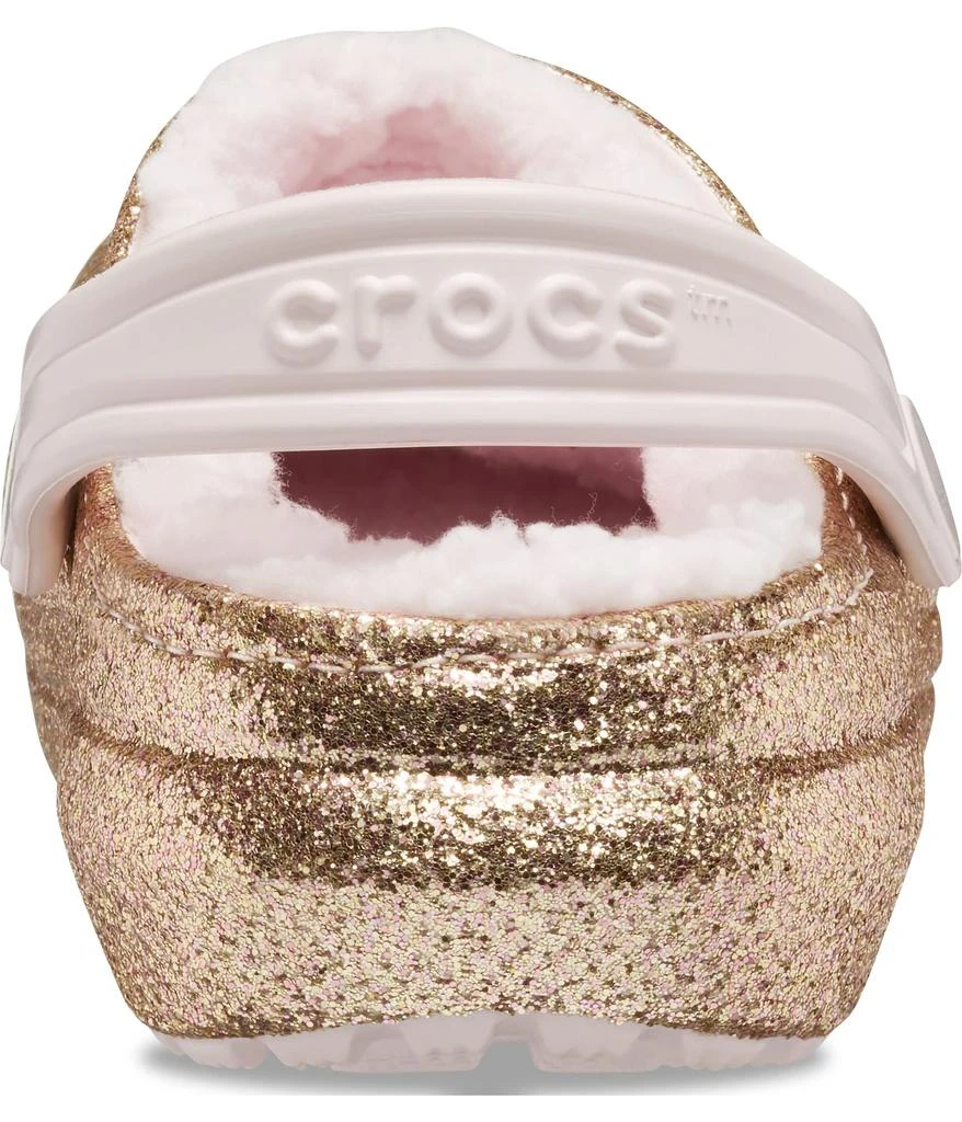 商品Crocs|Classic Lined Glitter Clog (Little Kid/Big Kid),价格¥341,第4张图片详细描述