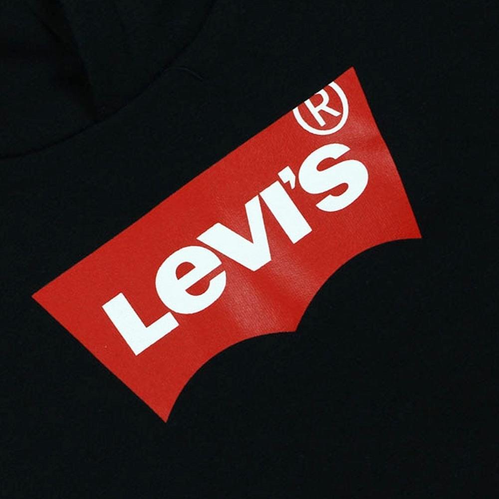 商品Levi's|Cotton Hoodie Black,价格¥190-¥214,第4张图片详细描述