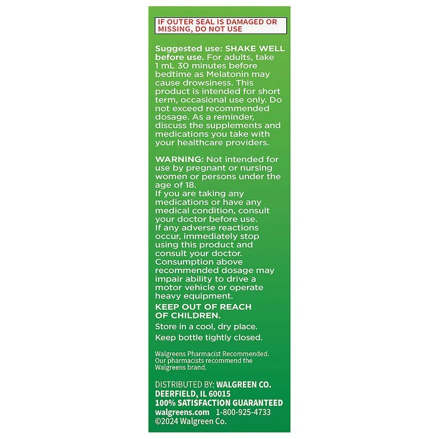 商品Walgreens|Liquid Melatonin Berry,价格¥96,第2张图片详细描述