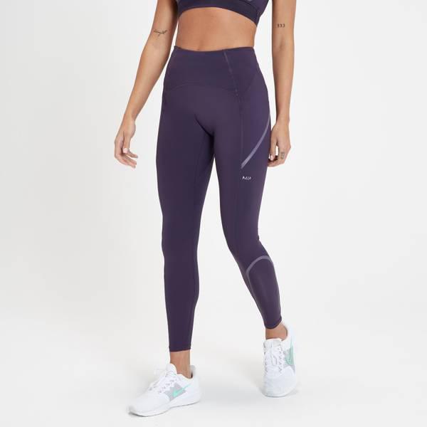 商品Myprotein|MP Women's Velocity Ultra Reflective Leggings - Plum,价格¥418,第1张图片