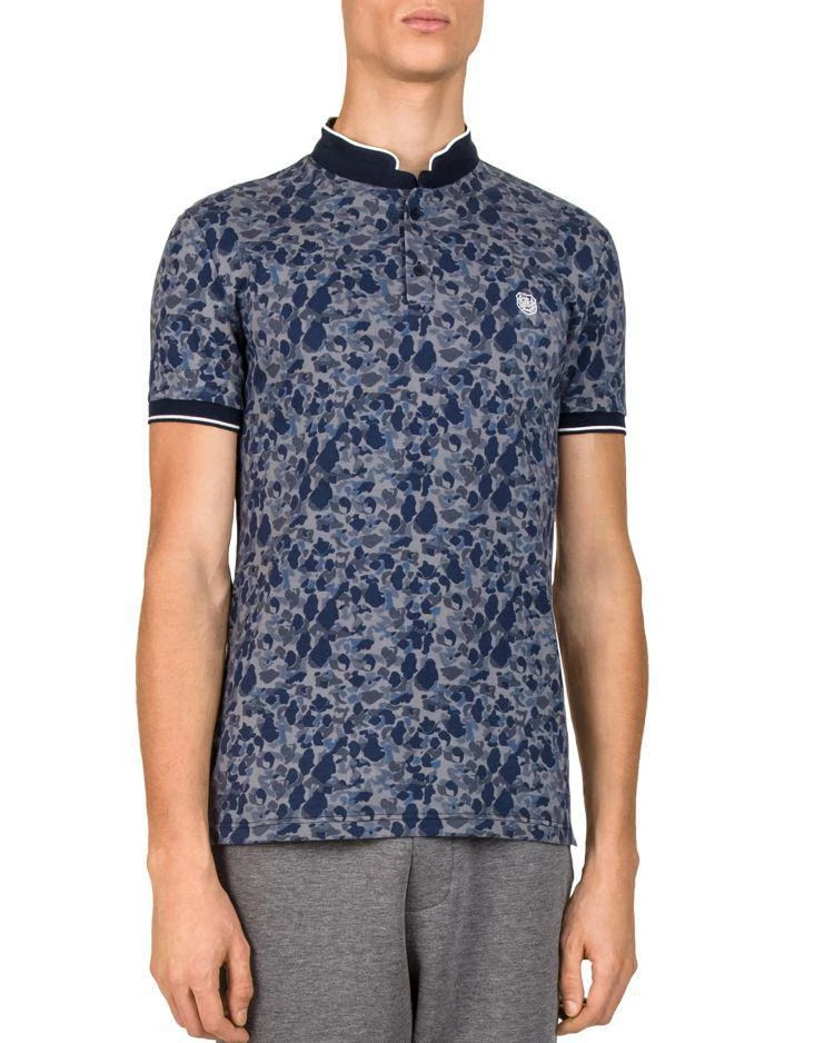 商品The Kooples|Piqué Camo Print Slim Fit Polo,价格¥559,第1张图片