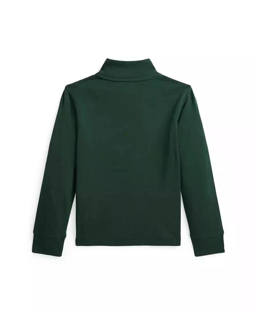 商品Ralph Lauren|Toddler and Little Boys Cotton Interlock Quarter-Zip Pullover Sweatshirt,价格¥329,第2张图片详细描述